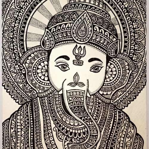Ganesha (Mandala Art)